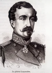 Lamoricière francia tábornok és politikus (1806-1865) portréja