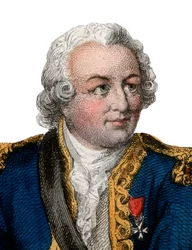 Louis Antoine, Bougainville gróf (1729-1811), francia admirális és felfedező portréja.