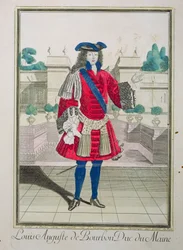 Louis Auguste de Bourbon (1670-1736) Maine hercegének portréja