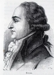 Louis Marie Stanislas Freron (1754-1802) francia publicista portréja – Henri Martin „L’Histoire de France” című könyvében