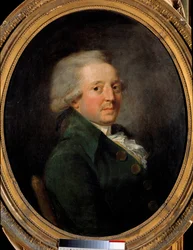 Marie Jean Antoine Nicolas de Caritat, de Condorcet márki (1743-1793) francia filozófus portréja. Névtelen francia festmény