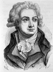 Marie Jean Herault de Sechelles (1759-1794), francia politikus portréja – Henri Martin „L’Histoire de France” című művében
