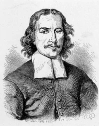 Otto von Guericke portréja (Otto de Guericke