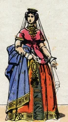 Evreux-i Joan királynő (1307-1371) portréja.