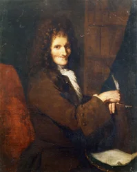 Voltaire portréja (1694 - 1778) - Versailles-i Múzeum, a 18. századi francia iskola.