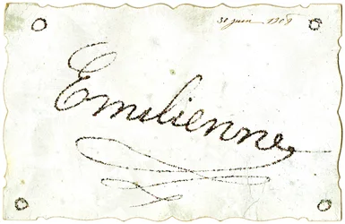 Képeslap: Emilienne, június 30-án