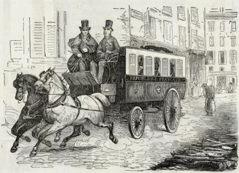 Hozzászólások: a postások gyűjteménye – Edmond Texier 1852-es metszete „Tableau-de-Paris”-ban