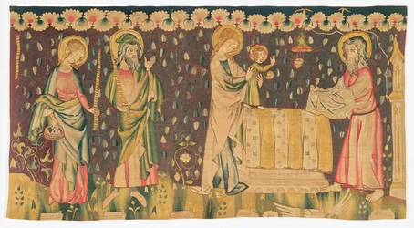 A csecsemő Krisztus bemutatása a templomban, 1380 körül