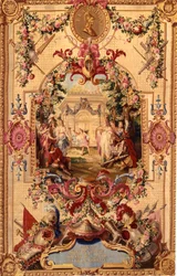 Regence Gobelins kárpit Don Quijote történetével, 1717-18