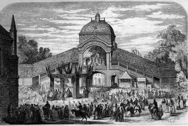 Vallási szertartás – 1858. augusztus 15.: Nagyboldogasszony ünnepe Szent Anna d