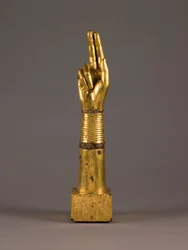 ereklyekar, 1050-1100 körül (fa és aranylemez)