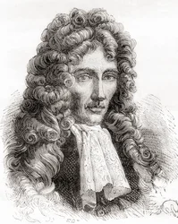 Robert William Boyle, angol-ír természetfilozófus, kémikus, fizikus és feltaláló, a Les Merveilles de la Science, pub. 1870