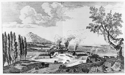 Királyi öntöde Le Creusot-ban 1787-ben