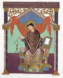 Szent Jérôme. A „Franciaország a 9. században” c.