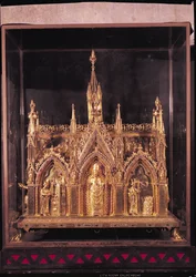 Szent Taurinusz kegyhely, 1240-55 (arany, réz és zománc)