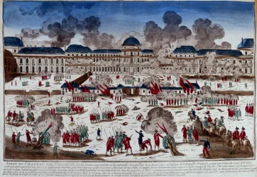 A Tuileriák várának (palotájának) ostroma augusztus 10-én