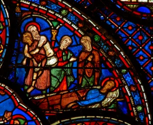 Szent Antal: remeteségébe vitték (w30b)