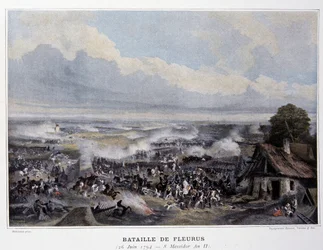 A fleurusi csata 1794-ben – a „napóleoni csatákban”, 19. század vége