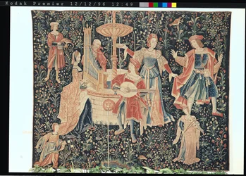 The Concert at the Fountain, Loire workshop, 1570-80 körül (részletekért lásd: 87758, 19846)