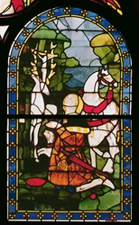 St. Eustace megtérése, a Saint-Pierre du Chatel templomból