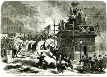 A Vendome-oszlop bukása