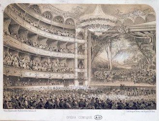 A párizsi Opera Comique, 1850-60