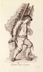 A gally eladó, a "Petits Metiers de Paris"-ból