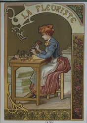 A viráglány, 1900 körül