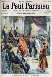 Az új tuniszi bég, Hedi Bey (Muhammad El Hadi Bey