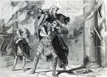 Trojan Leak (metszet) 1864
