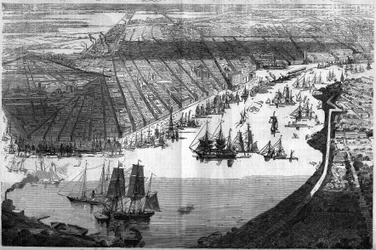 Kilátás New Orleans Cityre (New Orleans), Egyesült Államok (Egyesült Államok)