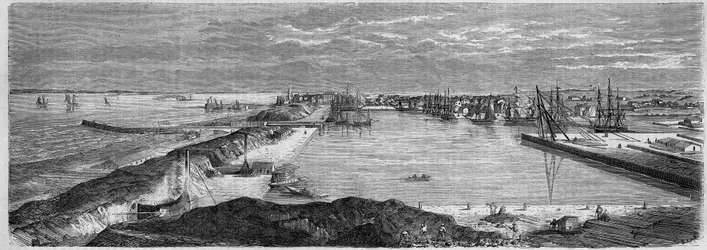 Kilátás Saint Nazaire városára (Saint-Nazaire) (Loire Atlantique, 44)