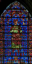 Királyt ábrázoló w127-es ablak (felső ábra).