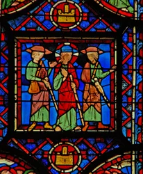 Window w8 a Feltámadás ciklusa – az Emmausba vezető út