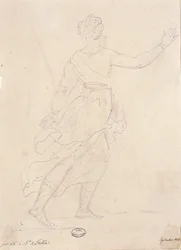 Nő hátulról, 1813