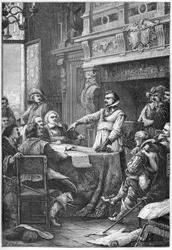 Jean Guiton (1585-1654) esküjét május 2-án kölcsönözték a Hotel de Ville-nek.