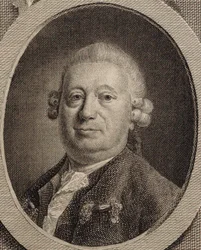 Johann Heinrich Rolle zeneszerző portréja 1716-1785, 1780.
