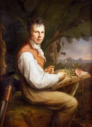 Alexander von Humboldt (1769-1859) portréja, 1806