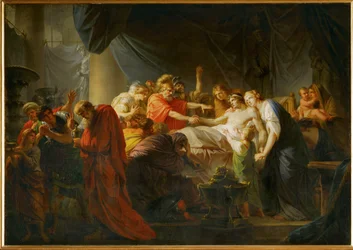 Germanicus halála (olaj, vászon)