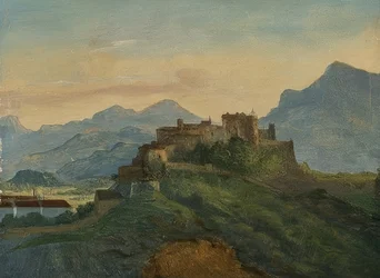 Hohensalzburg erőd. 1826/35 körül