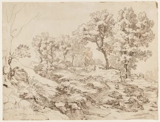La Serpentara Olevano közelében, 1829.