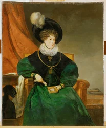 Caecilie, Freiherr Bernhard von Eskeles bankár felesége (festmény, vászon)