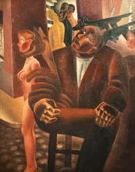 álmodozás; Le Reve Eveille – Dream at Wake, 1926-27 körül (olaj, vászon)