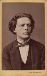 Anton Rubinstein zeneszerző portréja 1829-1894, c. 1870.