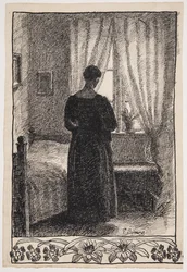 A hálószobában. Anna Syberg?