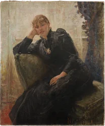 Egy hölgy portréja (Therese Karl portréja)