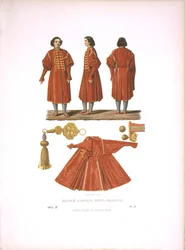 Nagy Péter lengyel kaftánja. Az orosz állam régiségeiből, 1853 előtt