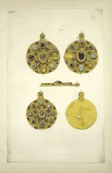 Orosz ékszerek a mongol invázió előtt. Az orosz állam régiségeiből, 1853 előtt