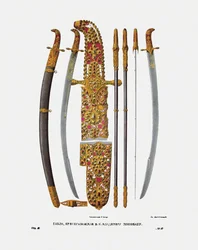 II. Vlagyimir Monomakh kijevi nagyherceg szablyája, 1840-es évek