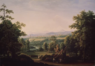 Bern melletti táj, 1817